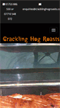 Mobile Screenshot of cracklinghogroasts.co.uk